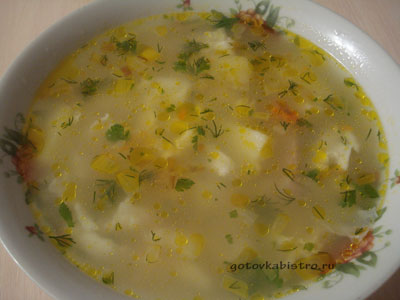 Рецепт супа «Затируха»
